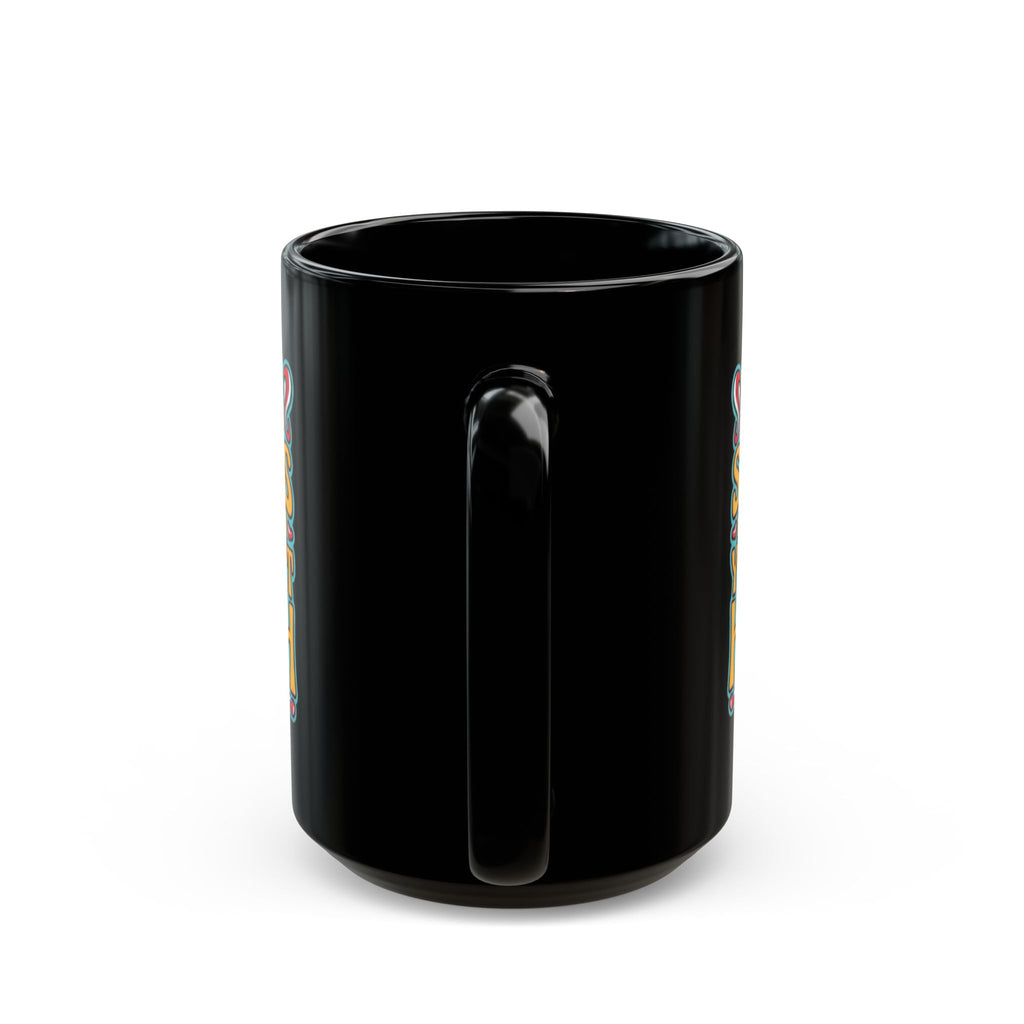 Mug — "Life Sucks and Then You Get High" Retro Psychedelic Coffee Mug (11oz/15oz)