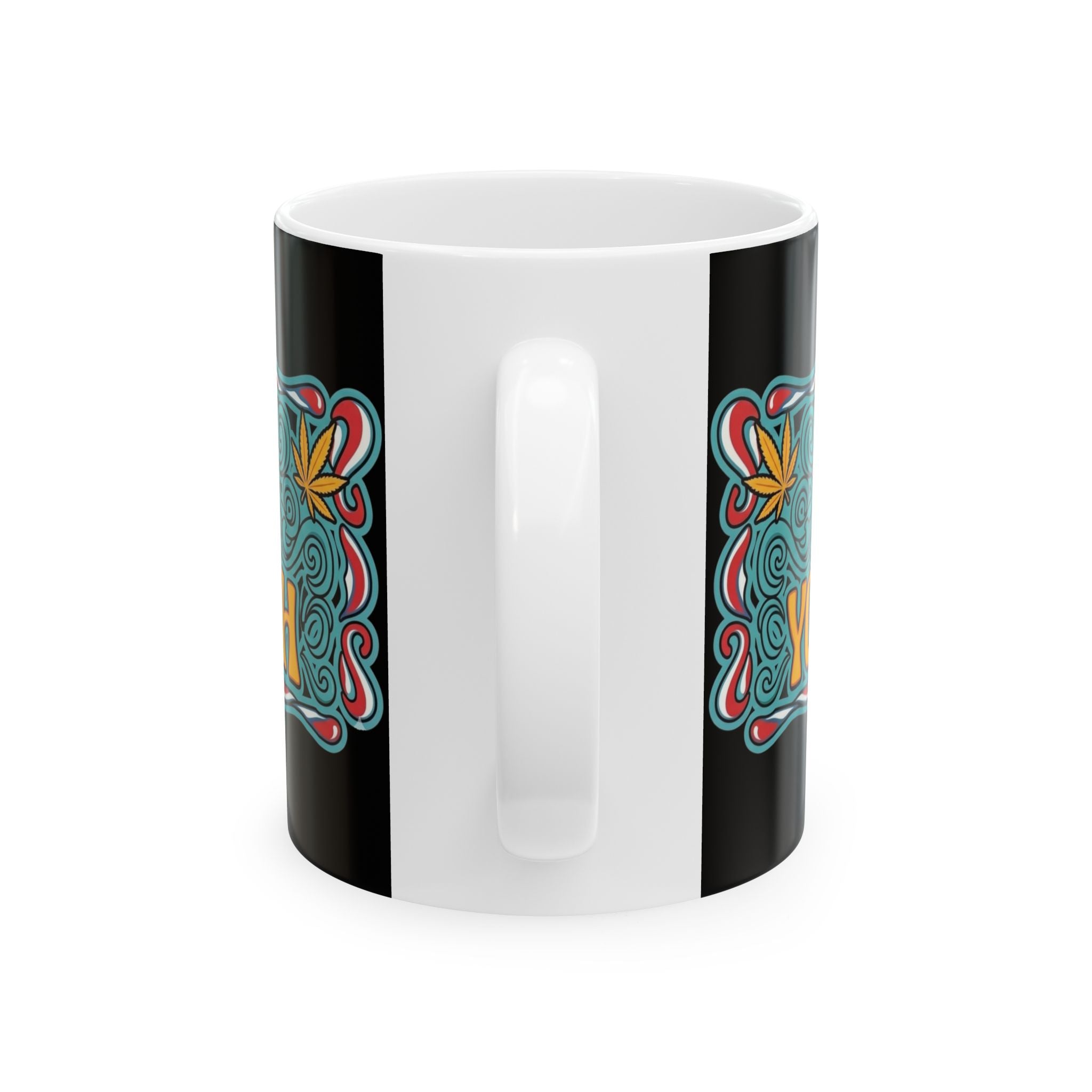 Life Sucks and Then You Get High Mug — 11oz/15oz Cannabis Coffee Cup