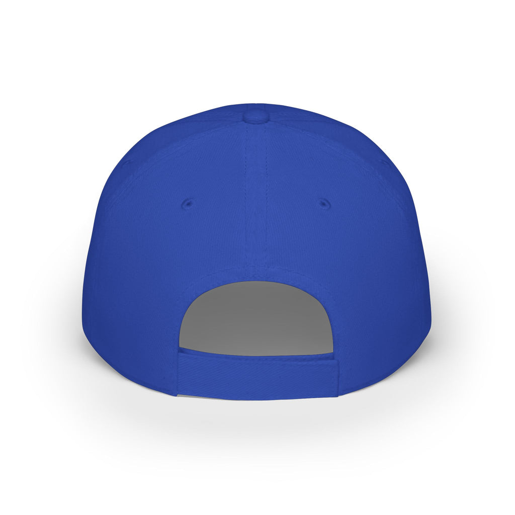 Low Profile Baseball Cap — "Life Sucks and Then You Get High" Retro Patch
