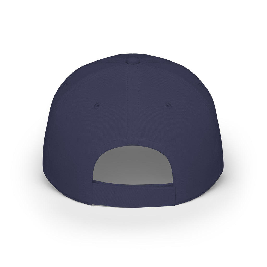 Low Profile Baseball Cap — "Life Sucks and Then You Get High" Retro Patch